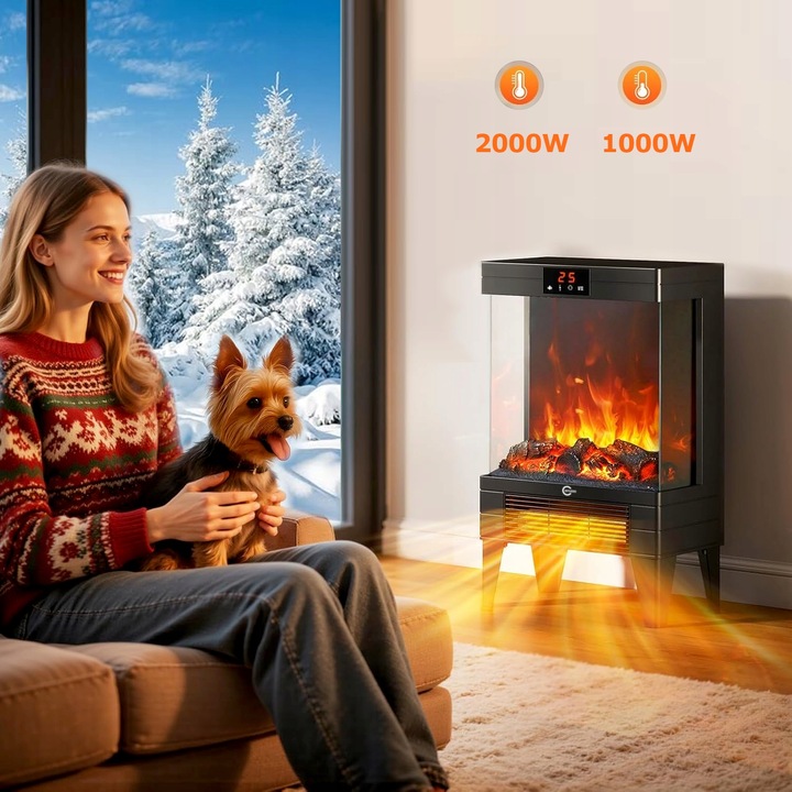 GRZEJNIK ELEKTRYCZNY KOMINEK FARELKA domowy łazienkowy MOCNY Z