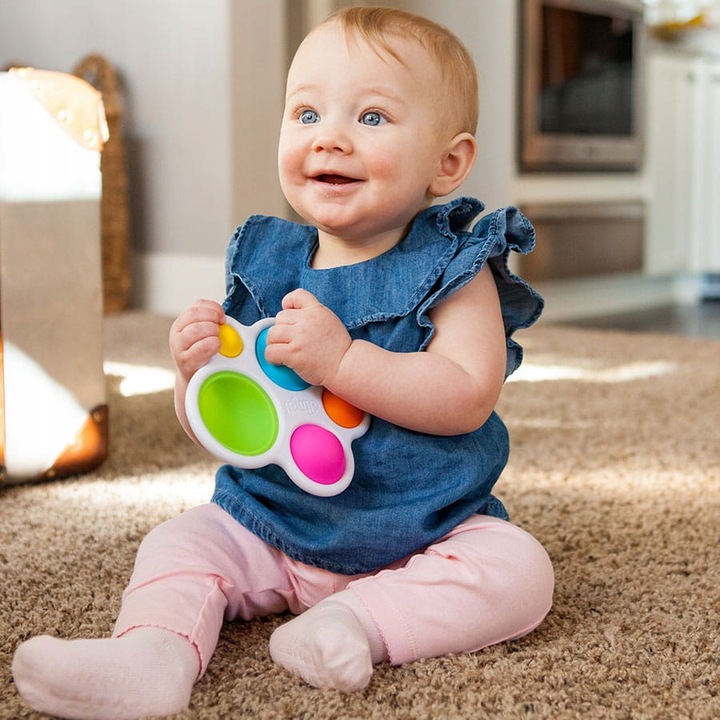 Bąbelki Dimpl Kolorowe POP PUSH Fat Brain Toys