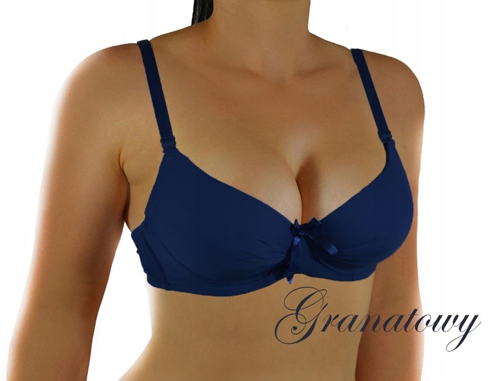 Gładki usztywniany BIUSTONOSZ C 75 kolory