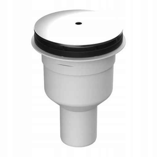 Syfon brodzikowy z odpływem pionowym 823/90S Sanit 34046000000