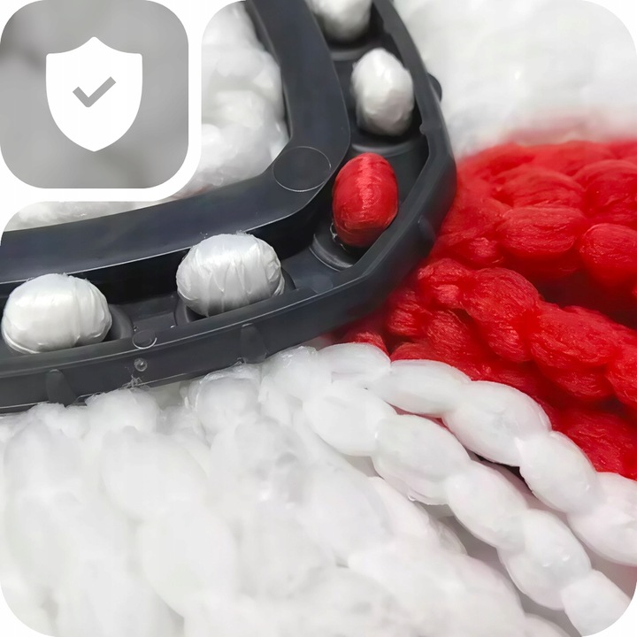 12x WKŁAD DO MOPA OBROTOWEGO MOP ZAMIENNIK VILEDA TURBO WKŁAD MEGA