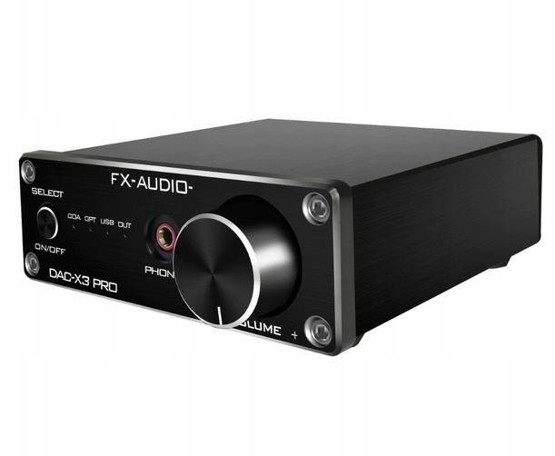 KONWERTER AUDIO DAC FX-AUDIO DAC-X3PRO WZMACNIACZ KARTA DŹWIĘKOWA