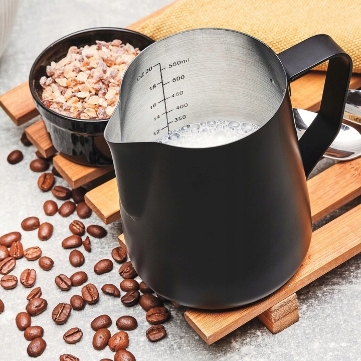 Dzbanek DO SPIENIANIA MLEKA metalowy MLECZNIK 0,6l