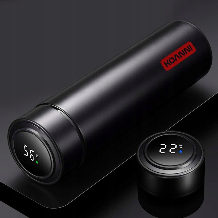 TERMOS SMART KUBEK TERMICZNY BUTELKA LED 500ml