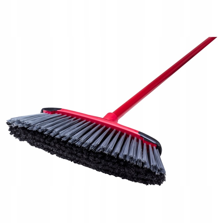 VILEDA Szczotka miotła Uniwersalna 2 w 1 z kijem