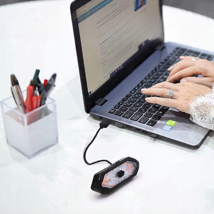 KIERUNKOWSKAZY LAMPKA NA ROWER LAMPA OŚWIETLENIE SYGNALIZACJA TYŁ LED PILOT