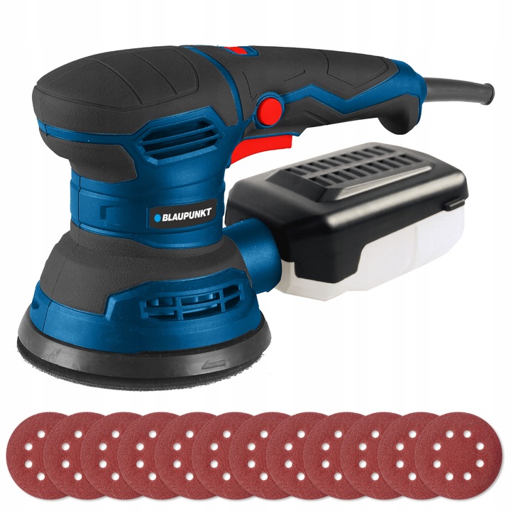 SZLIFIERKA MIMOŚRODOWA 125mm 300W BLAUPUNKT OS5010