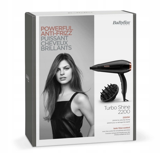 Suszarka do włosów Babyliss D570DE 2200W JONIZACJA DYFUZOR CERAMIC