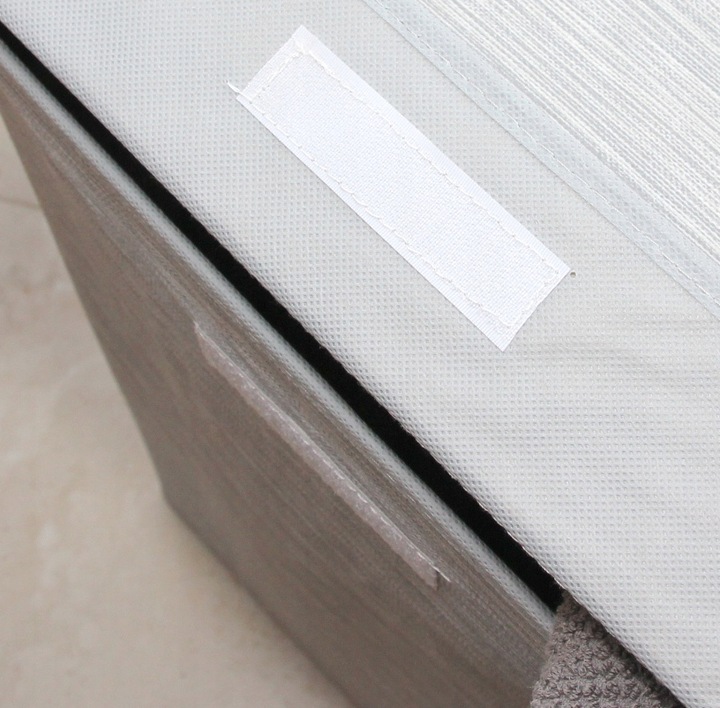 Kosz na pranie 74 l z pokrywą duży pojemnik na bieliznę przenośny