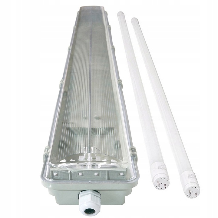 Oprawa Hermetyczna 120cm lampa + 2x świetlówki LED Wodoszczelna Do