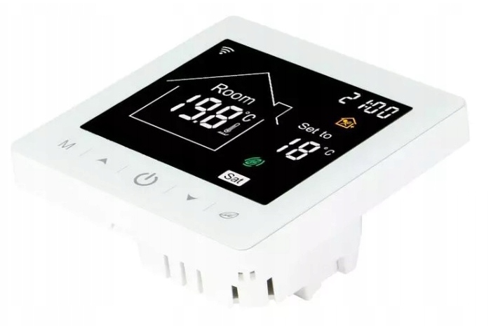 TERMOSTAT DO OGRZEWANIA PODŁOGOWEGO MATY GRZEWCZE WIFI TUYA LCD 16A SMART