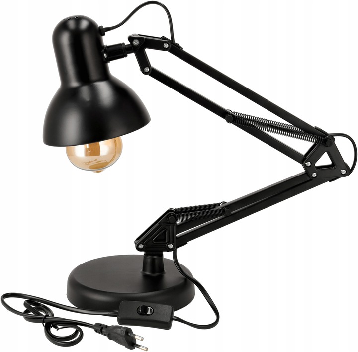 Lampka Biurkowa Do Czytania Kreślarska LED 1xE27