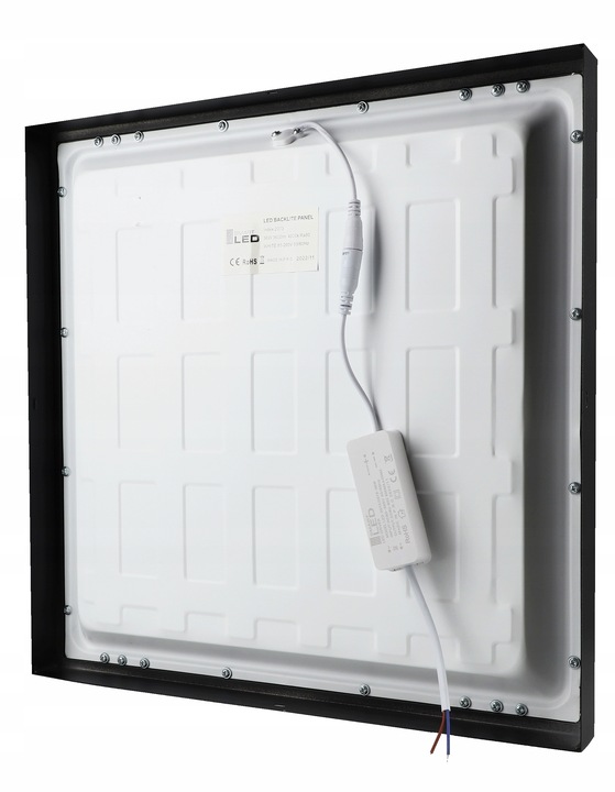 Panel LED natynkowy plafon sufitowy kwadratowy 36W 40x40 cm duży