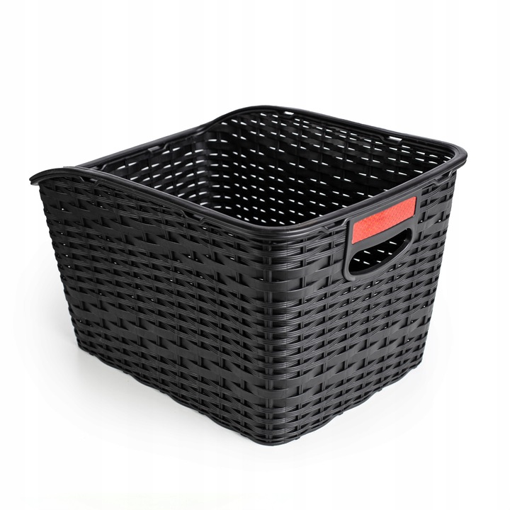 KOSZYK ROWEROWY TYLNY KOSZ ROWER BAGAŻNIK ZAKUPY MOCNY Z UCHWYTEM POJEMNY