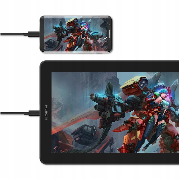 Tablet graficzny HUION Kamvas 13 black