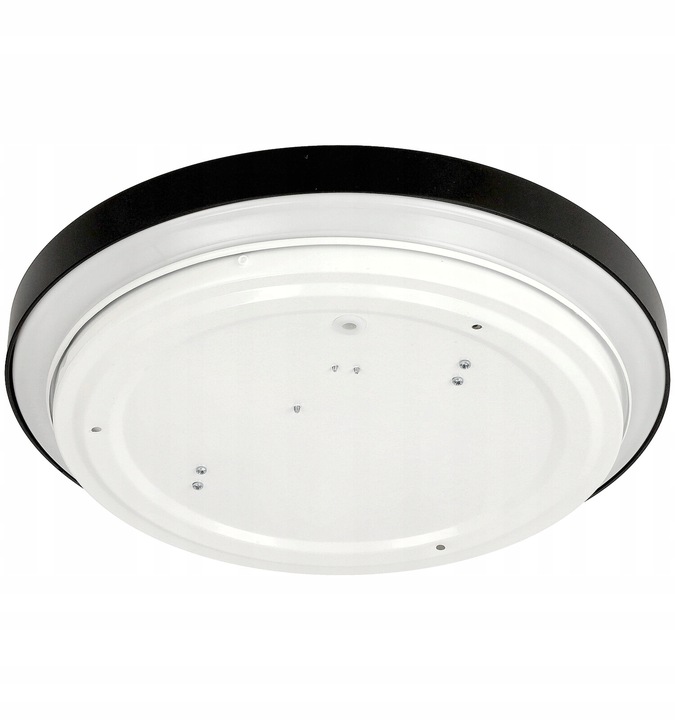 Lampa Sufitowa Plafon LED 2xE27 OKRĄGŁY LARI-R Na Żarówki LED Wysoka