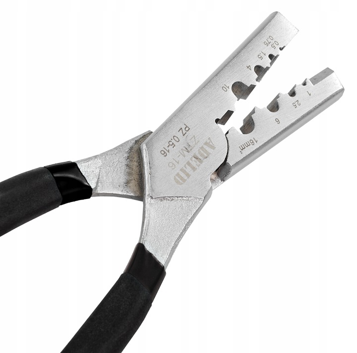 ZACISKARKA PRASKA DO KABLI TULEJEK KOŃCÓWEK 0,5-16