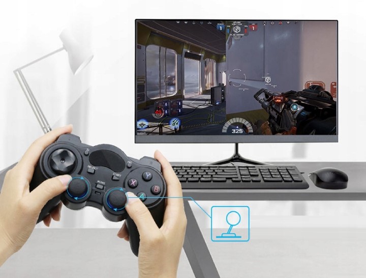 BEZPRZEWODOWY GAMEPAD PAD DO TELEFONU ANDROID PC TV BOX KONSOLA KONTROLER