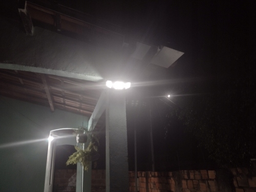 MOCNA LAMPA SOLARNA 3w1 LED COB OSOBNY PANEL CZUJNIK RUCHU ZMIERZCHU