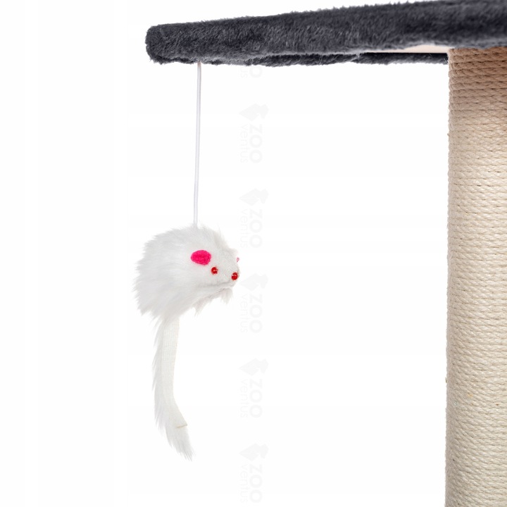 Drapak dla kota słupek 91cm drzewko 5 poziomów budka walec platforma