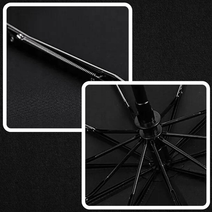 DUŻY PARASOL XXL SKŁADANY AUTOMAT PARASOLKA WODOODPORNA