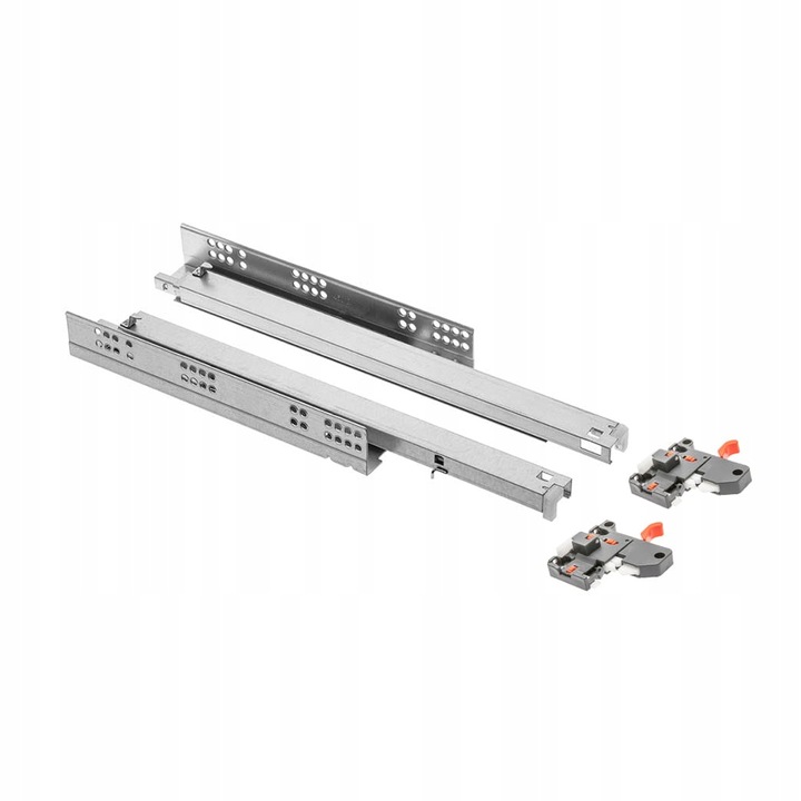 PROWADNICA DOLNEGO MONTAŻU GTV MODERN SLIDE L350 PEŁNY WYSUW SOFT