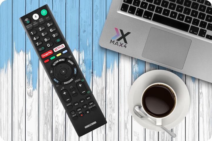 PILOT DO TELEWIZORA SONY SMART GOOGLE PLAY NETFLIX VOICE BATERIE