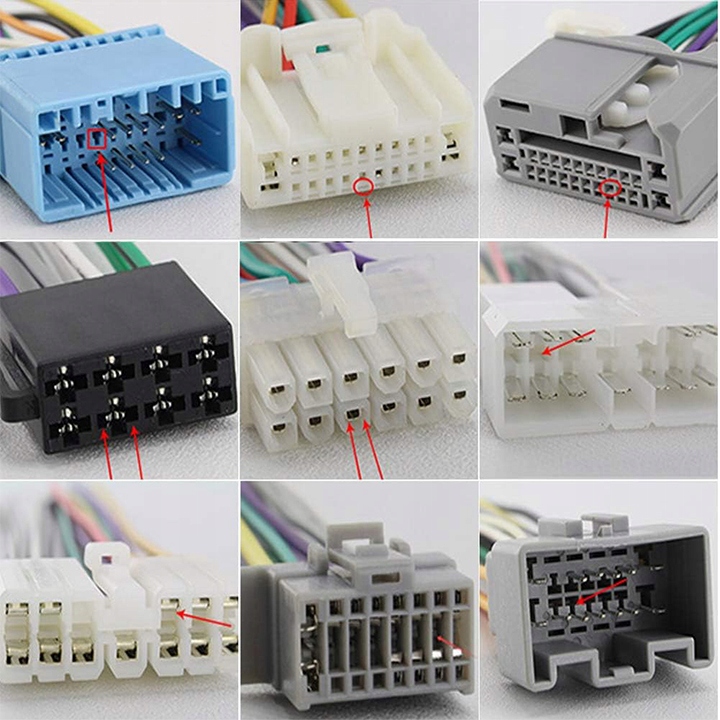 ZESTAW 100SZT KLUCZE WYJMAKI DO PINÓW KONEKTORÓW KOSTEK DEMONTAŻ