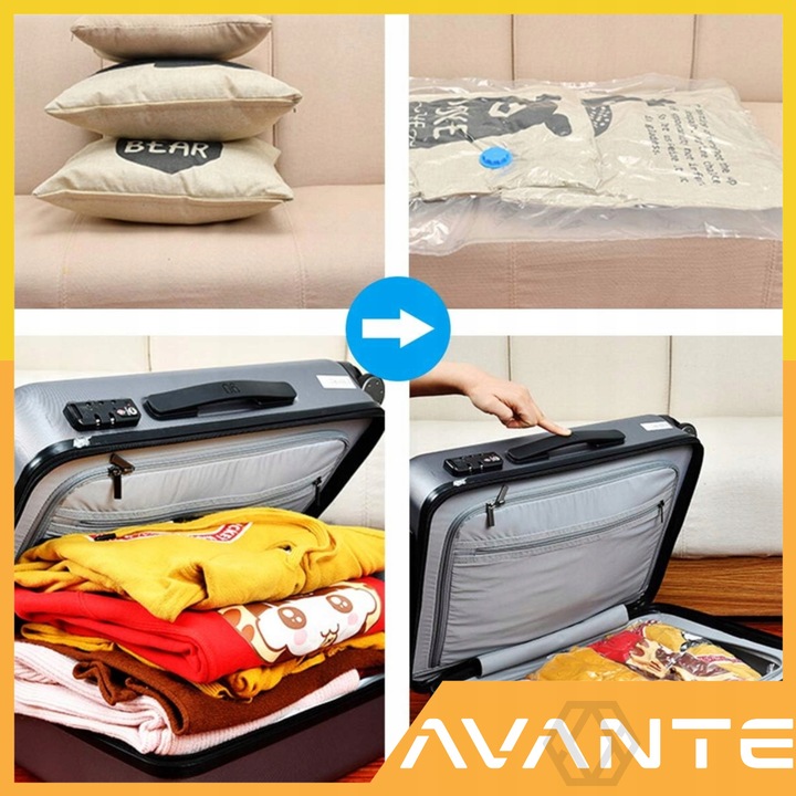 12X WORKI PRÓŻNIOWE NA UBRANIA POŚCIEL TORBY 4 ROZMIARY + GRATIS POMPKA