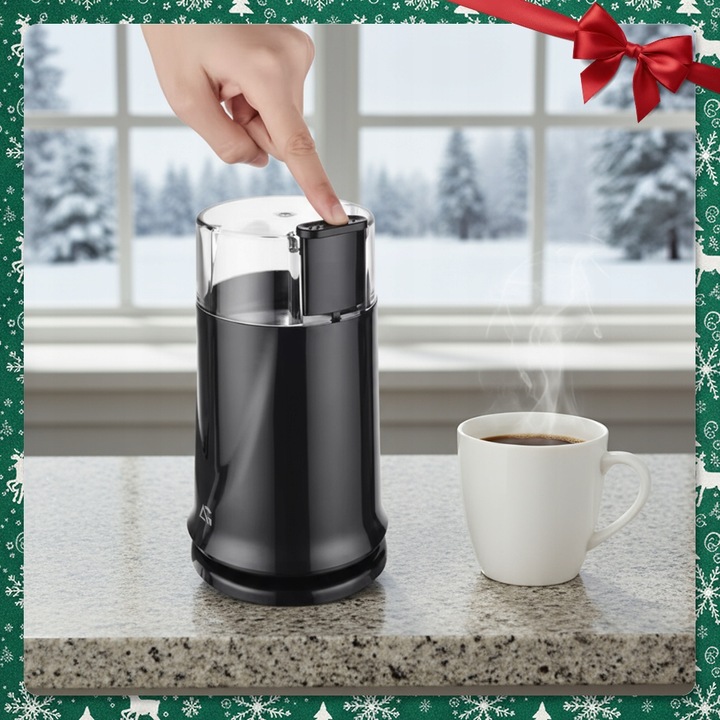 MŁYNEK DO MIELENIA KAWY ORZECHÓW PRZYPRAW GRINDER ELEKTRYCZNY WYDAJNY