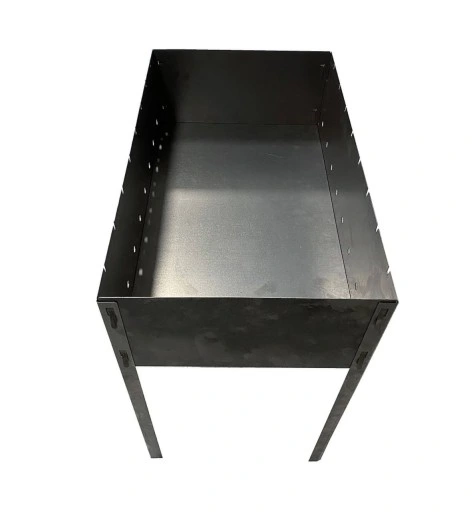 MANGAL GRILL WĘGLOWY SKŁADANY NA 8 SZAMPURY 0,8 MM