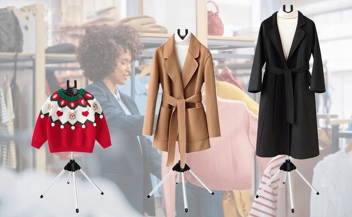 WIESZAK NA UBRANIA DUŻY STOJAK NA ŚCIERECZKI DO PRASOWANIA STOJAK 1