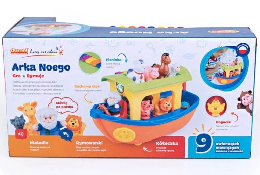 Dumel Arka Noego Interaktywna mówi PL Zwierzątka