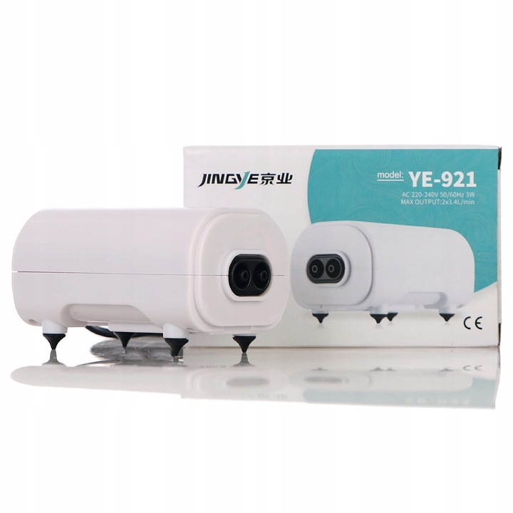 ZESTAW NAPOWIETRZACZ DO AKWARIUM CICHY 3W 2x204l/h