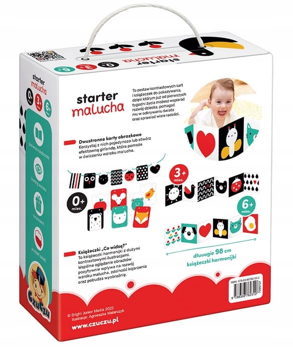 CzuCzu Starter malucha Co widzę 0-3-6 mies.+