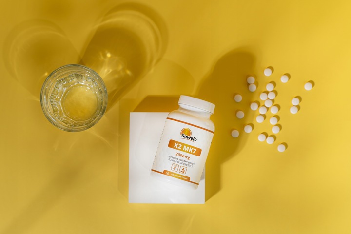 SOWELO WITAMINA K2 MK7 200mcg 120 TABLETEK