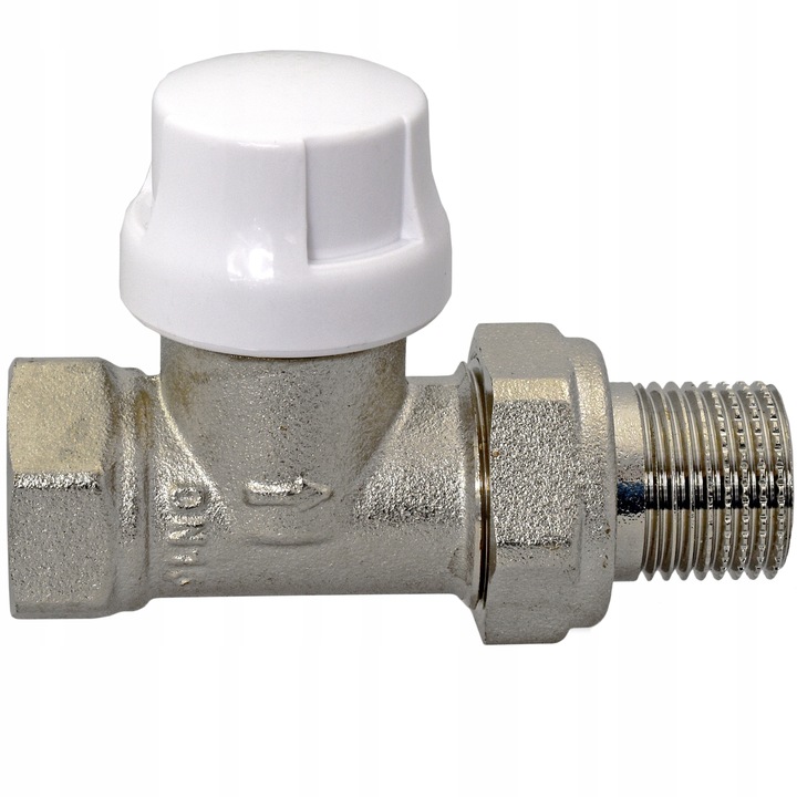 ZAWÓR termostatyczny 1/2" DN15 PROSTY grzejnikowy zasilający M30x1,5 HANZ
