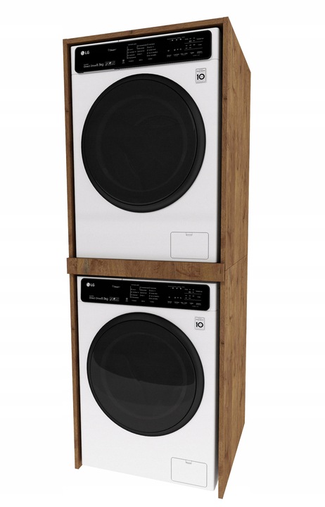 Szafka na pralkę suszarkę łazienki regał słupek pralka suszarka