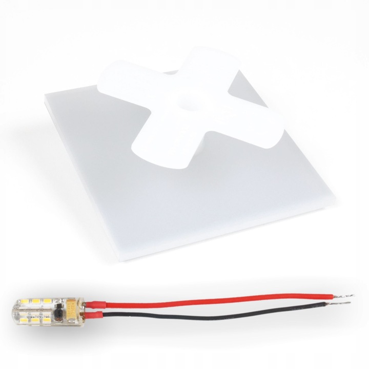 Oprawa schodowa Oświetlenie schodowe Lampka schodowa LED 230V Q1 DĄB