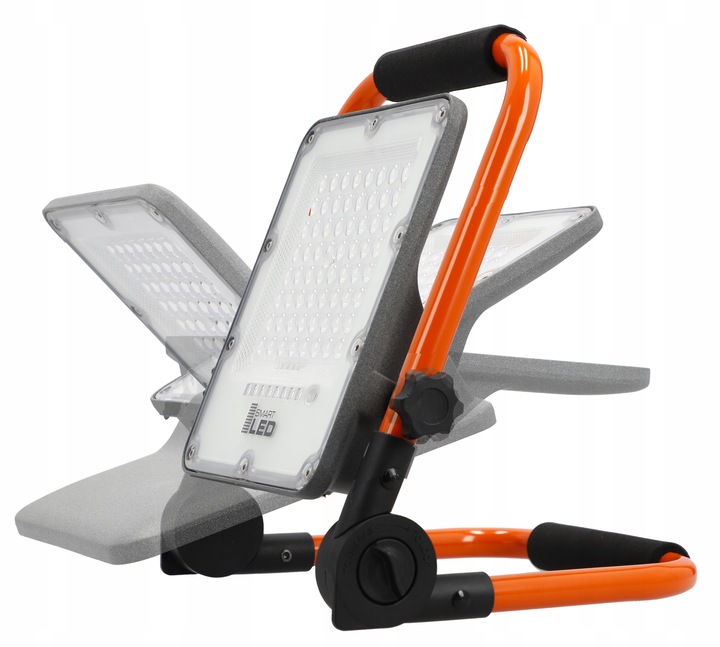 Halogen LED Roboczy Budowlany 50W = 400W Naświetlacz Przenośny