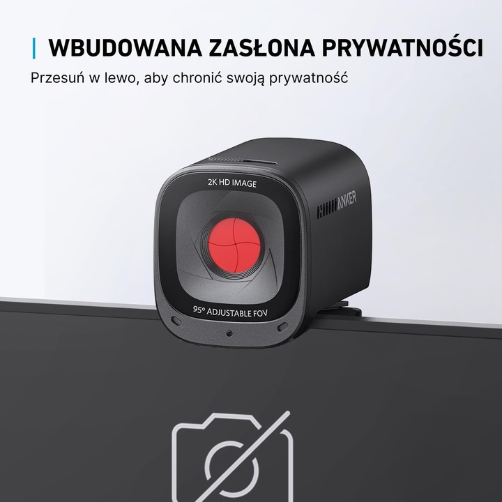 Kamera Internetowa Anker PowerConf C200 2K HD Webcam Do Laptopa