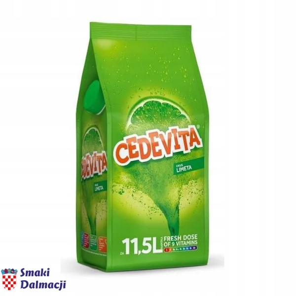 Napój rozpuszczalny o smaku limonki (limeta) 900g Cedevita