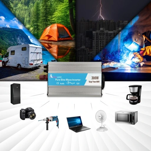 Przetwornica 12v 230v 600W CZYSTY SINUS DC/AC