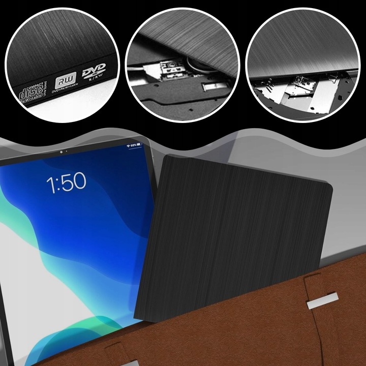 NAPĘD CD-R/DVD-ROM/RW ZEWNĘTRZNY USB 3.0 NAGRYWARKA PRZENOŚNY ODTWARZACZ