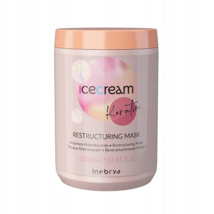 INEBRYA KERATIN MASKA REGENERUJĄCA Z KERATYNĄ 1000
