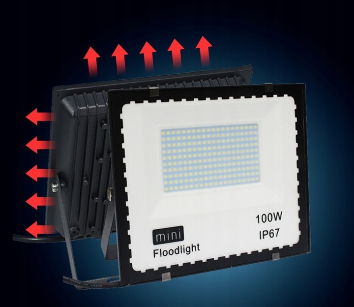 HALOGEN LAMPA NAŚWIETLACZ LED 150W 18000lm = 1500W