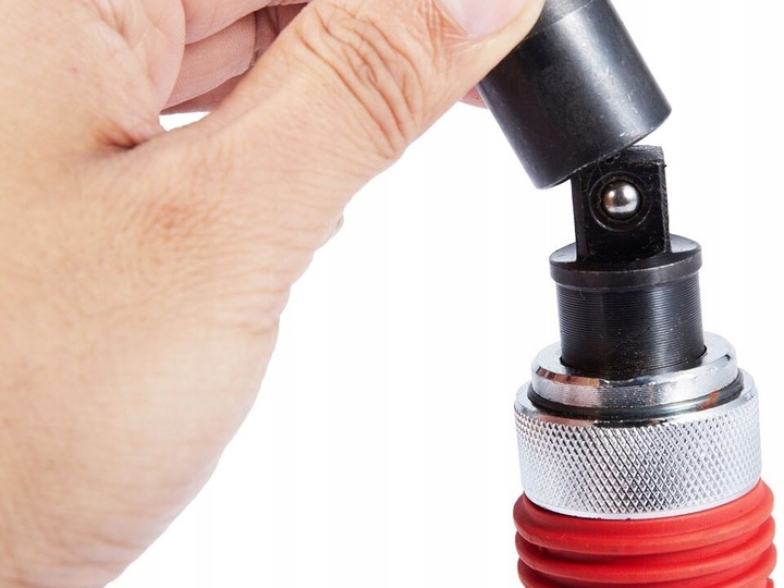 ŚRUBOKRĘT POBIJAK WYKRĘTAK WKRĘTAK UDAROWY 6 x BIT GUMOWA RĘKOJEŚĆ PUDEŁKO