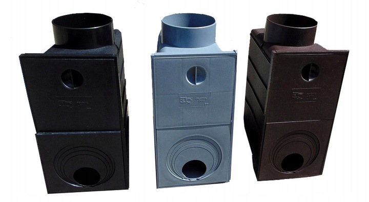 Osadnik rynnowy boczny 3 KOLORY wpust deszczowy