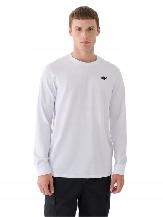 BLUZKA 4F 4FWMM00TLONM432-10S r.L LONGSLEEVE NOWA MĘSKA Z DŁUGIM