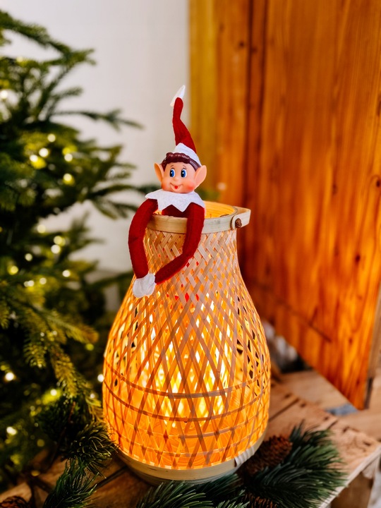 PERSONALIZOWANY LIST POWITALNY OD ELFA PSOTNIKA IMIĘ DZIECKA ELF ON SHELF